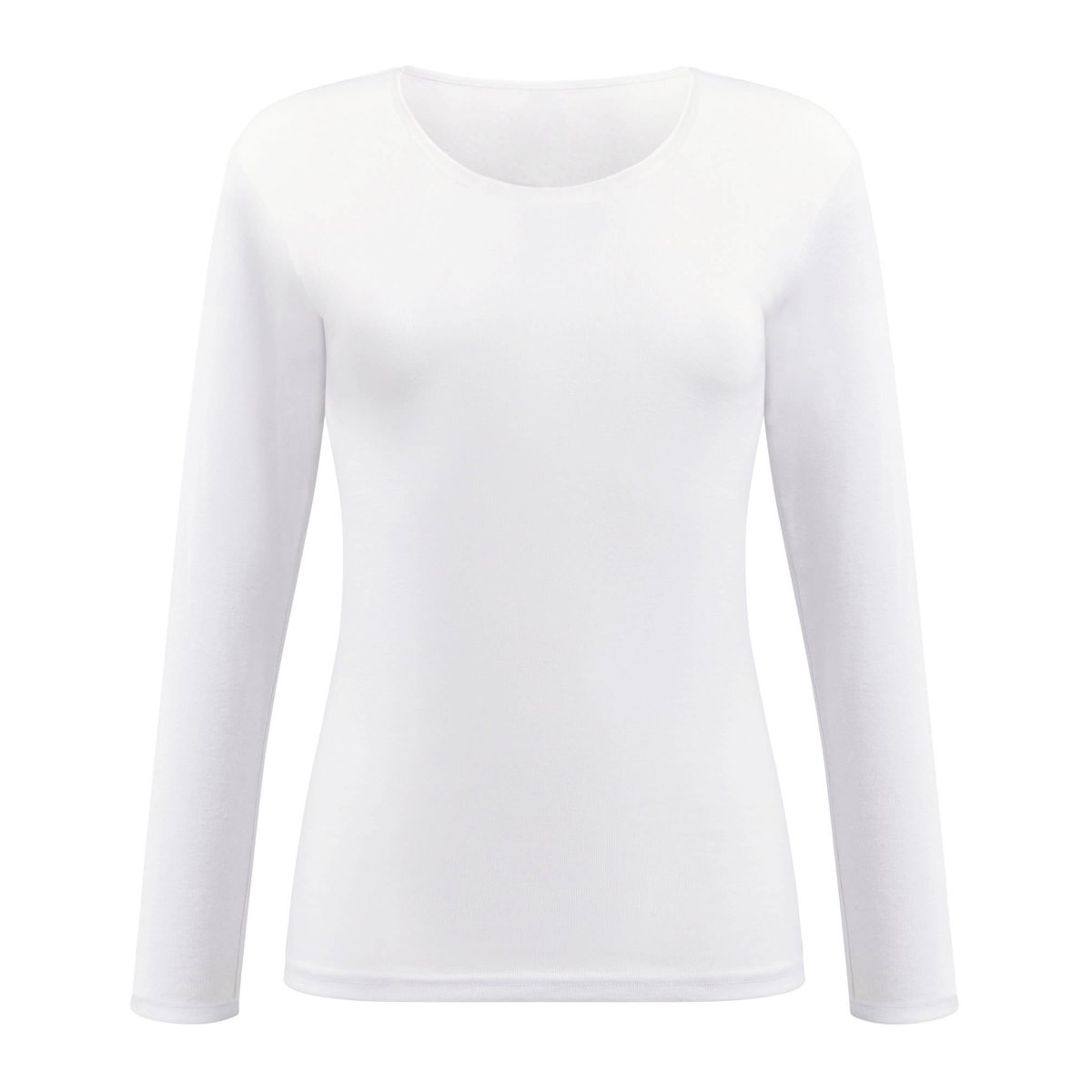 T-shirt Manches Longues Thermal Tech blanc, PLAYTEX