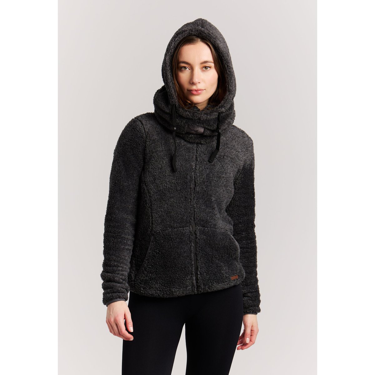Haut entièrement zippé RIRI shadow grey, PROTEST