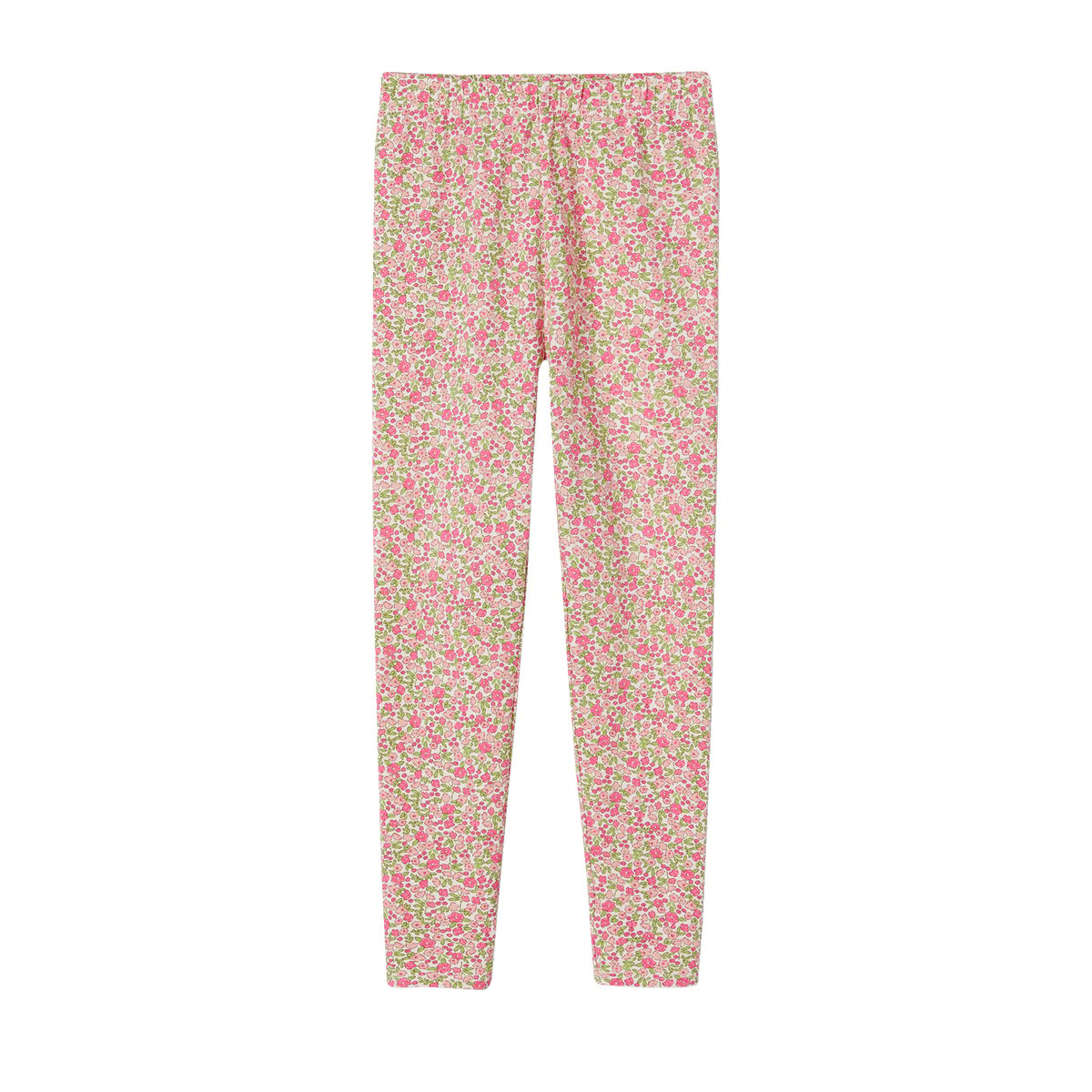 Lot de 2 leggings Basics vert sauge, VERTBAUDET