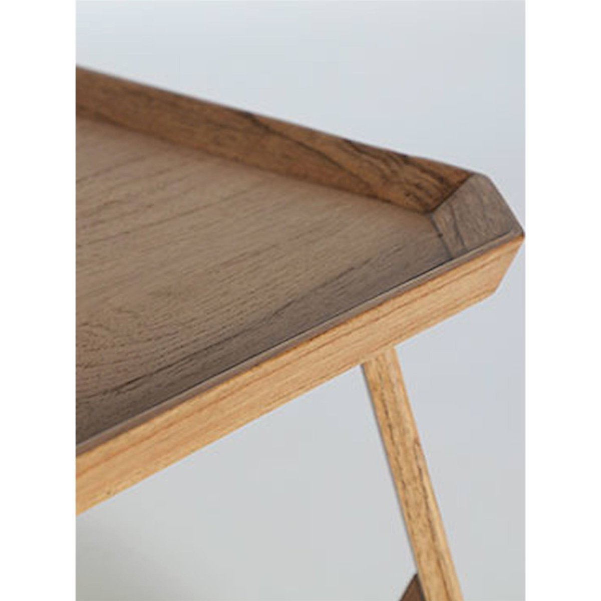 Table basse en bois mindi style colonial bois foncé naturel chaleureux, RECOLLECTION