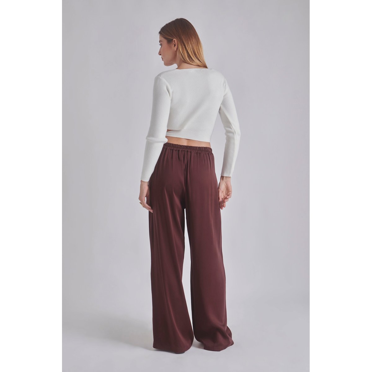 Top en maille ROBIN blanc, BENOA