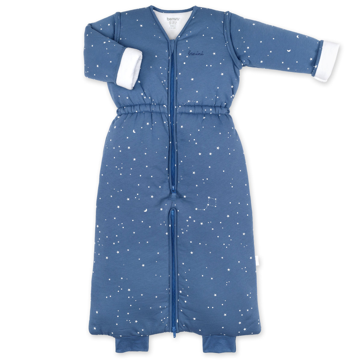 Gigoteuse jambes séparables hiver - TOG 3 Cocon bien chaud stars shade, BEMINI