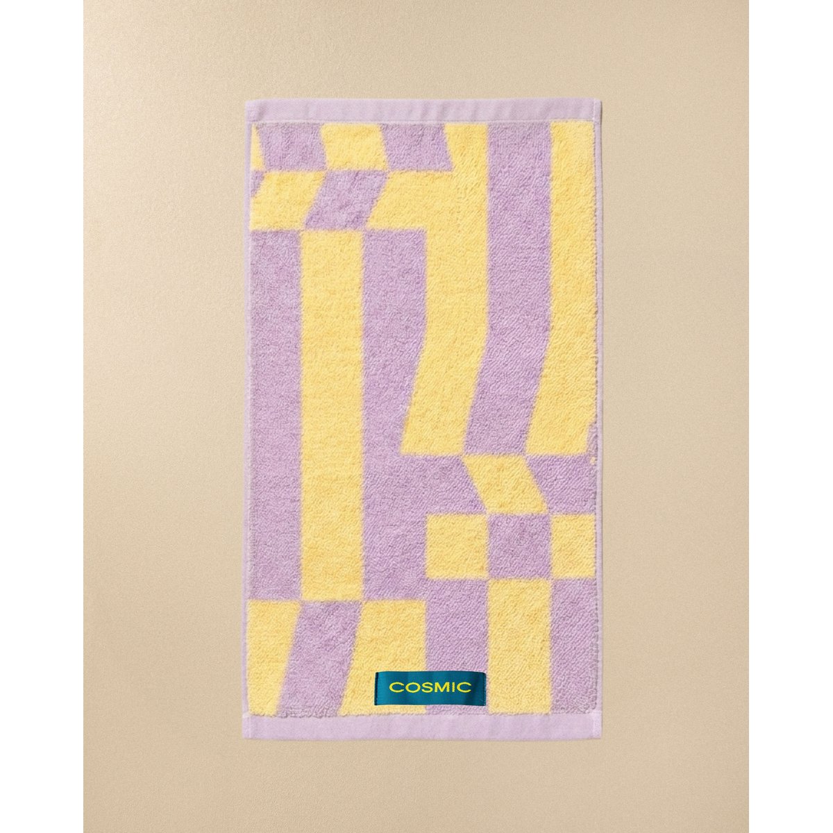Serviette De Bain 50x90 SHAPES soleil levander, COSMIC