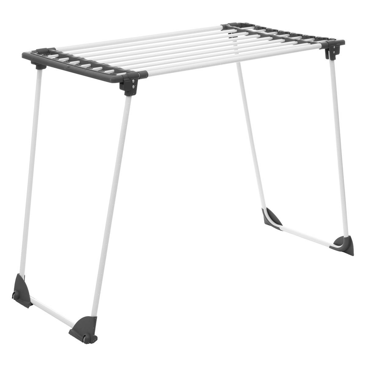 Étendoir à linge pliable tubes 17m SINAI blanc, 5FIVE SIMPLY SMART