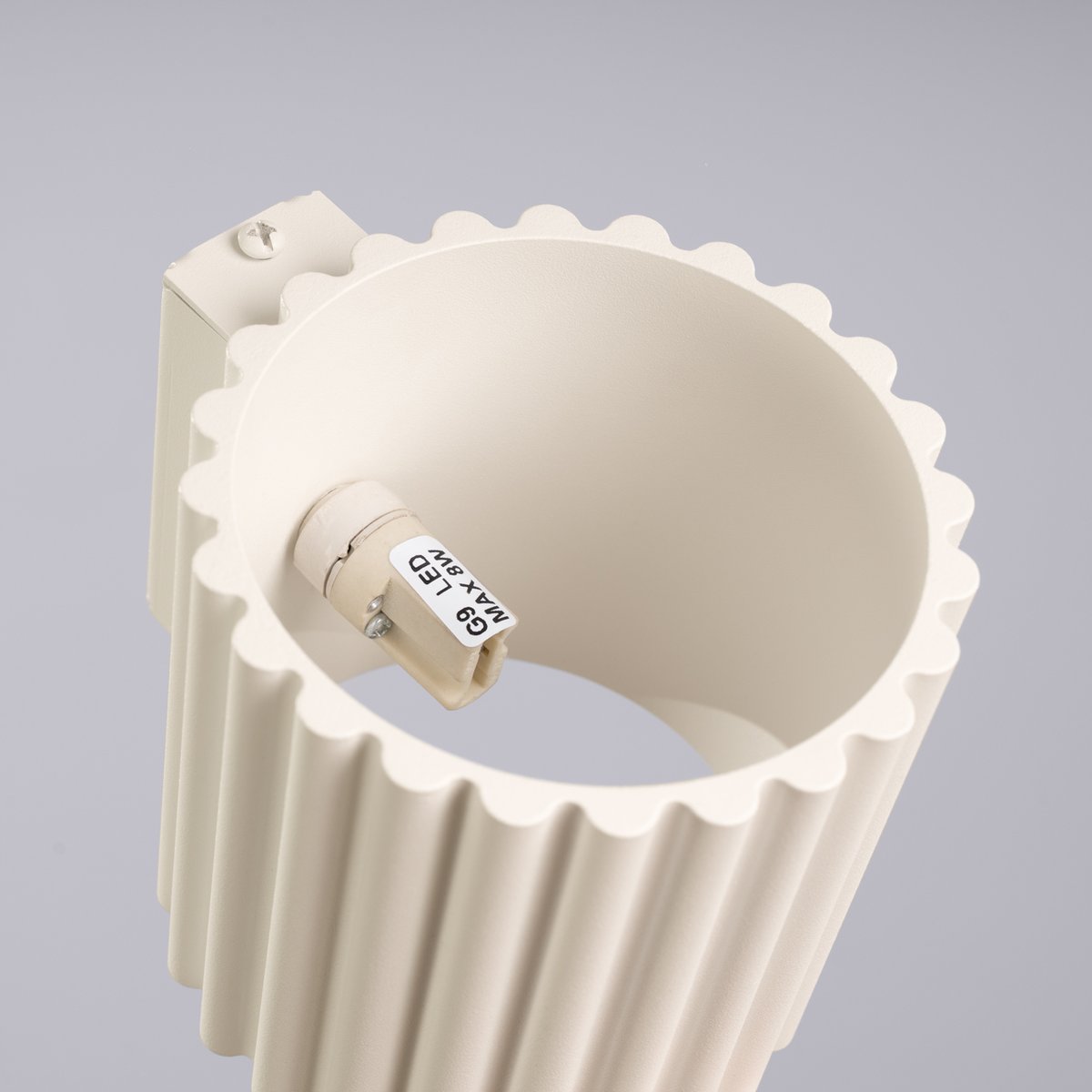Applique Aluminium Beige G9 1 Aura beige, EDEN