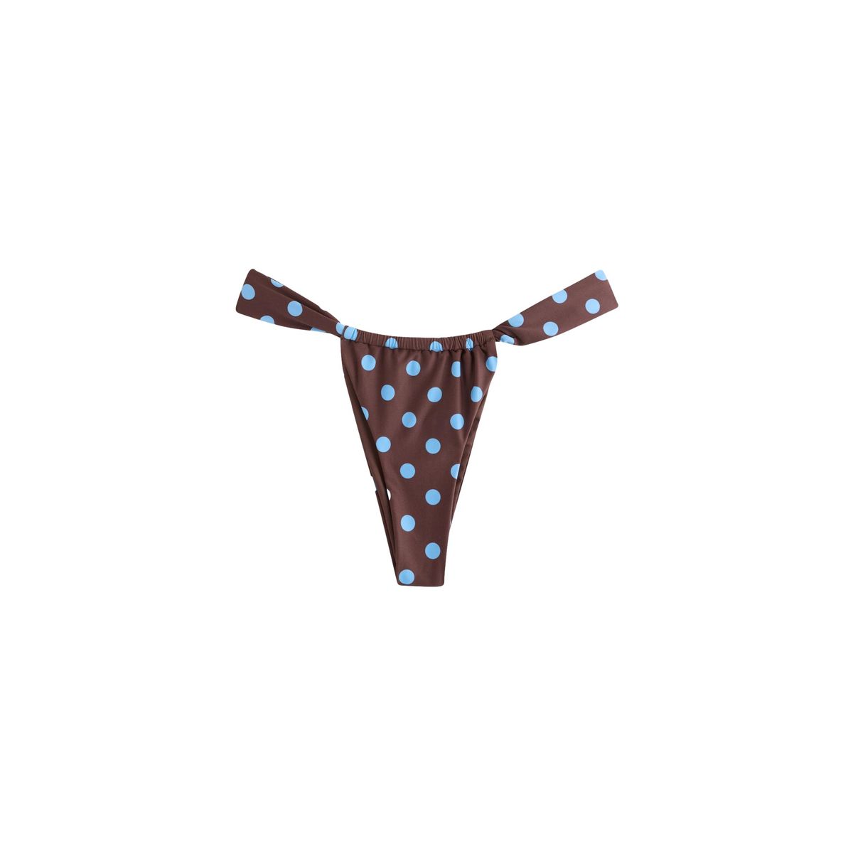 Bas de bikini chocolat/pois bleus, NEXT