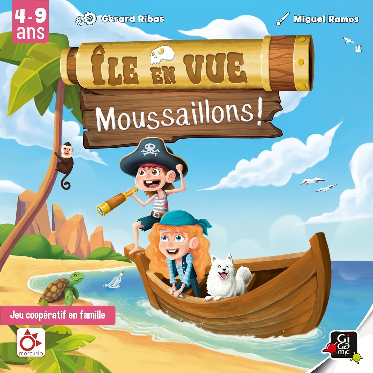 Ile en vue moussaillons bleu, GIGAMIC