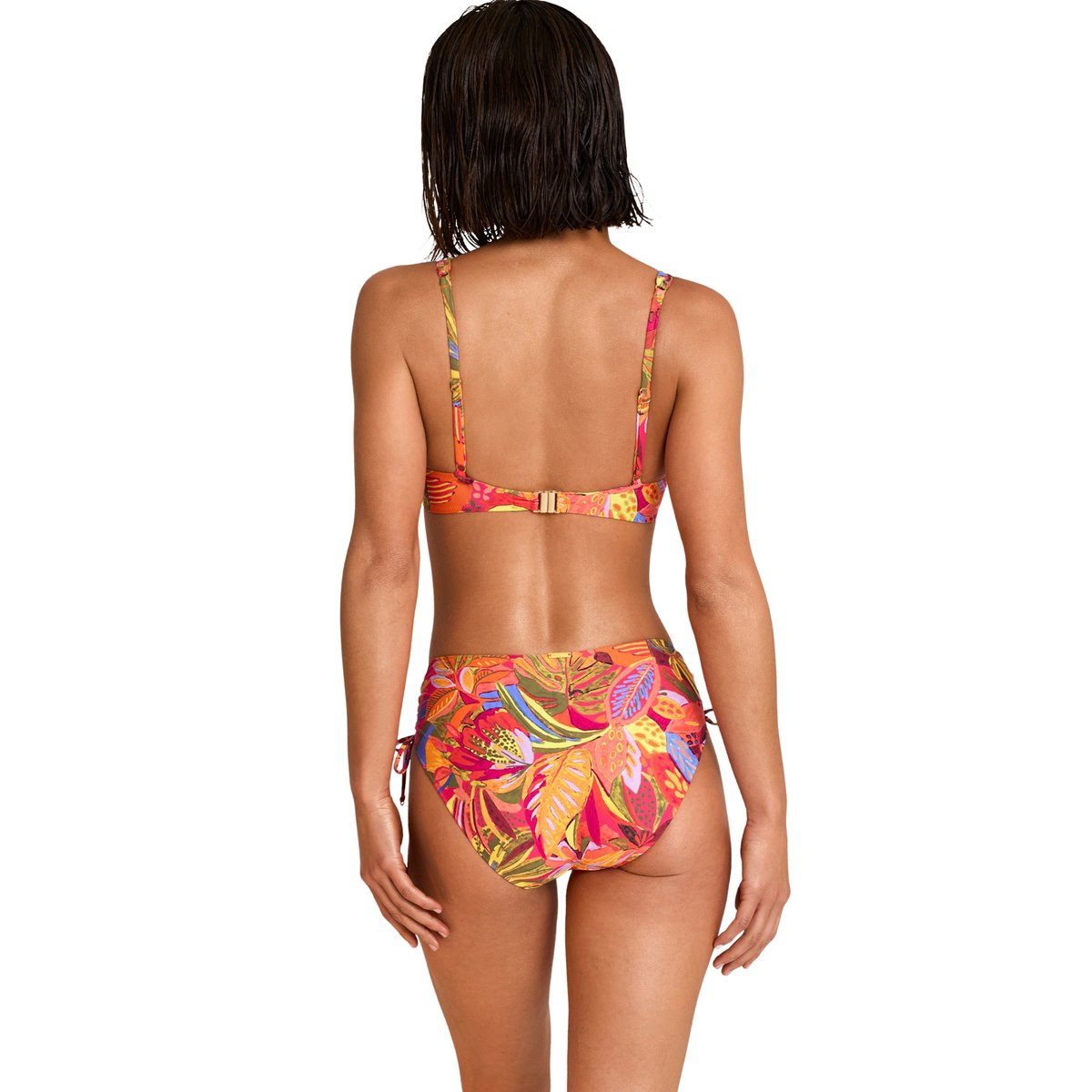 Haut maillot de bain emboîtant SUNSET orange, SELMARK MARE