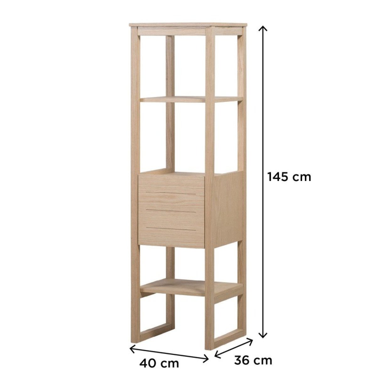 Meuble double +vasque +colonne ATOLL bois clair, MOB IN