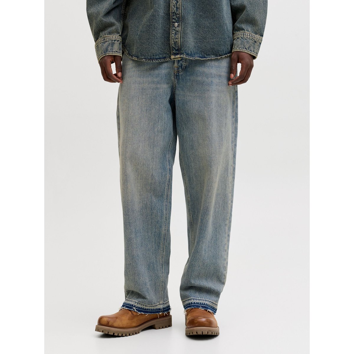 Jean Baggy Fit blue denim, JACK & JONES