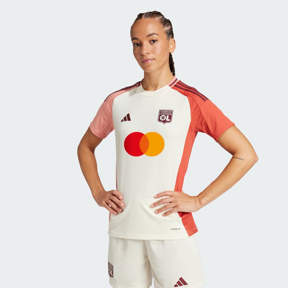 Maillot Third Olympique Lyonnais 24/25 Maillot Third Olympique Lyonnais 24/25 ivory, adidas Performance