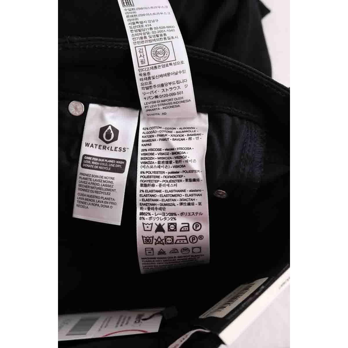 Jean - Très Bon État noir, LEVI'S