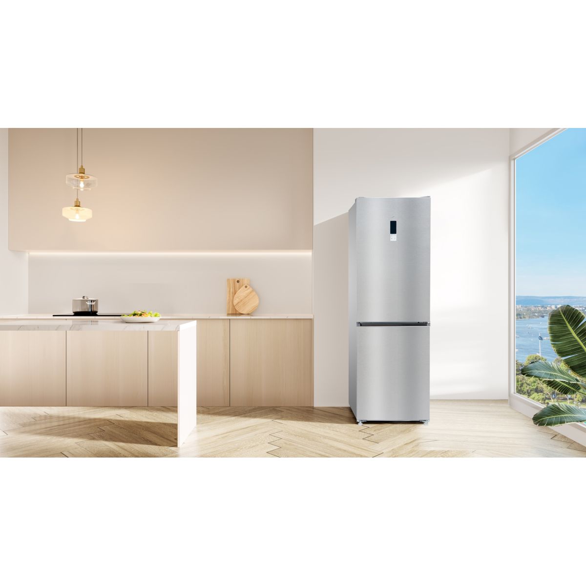 Réfrigérateur combiné RP409BID0 couleur unique, TCL