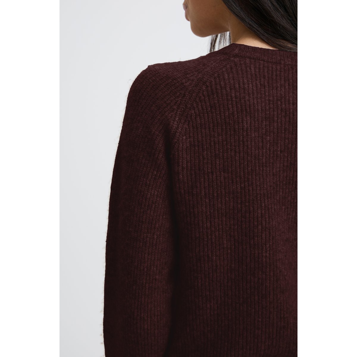 Á manches longues beige humus melange, B.YOUNG