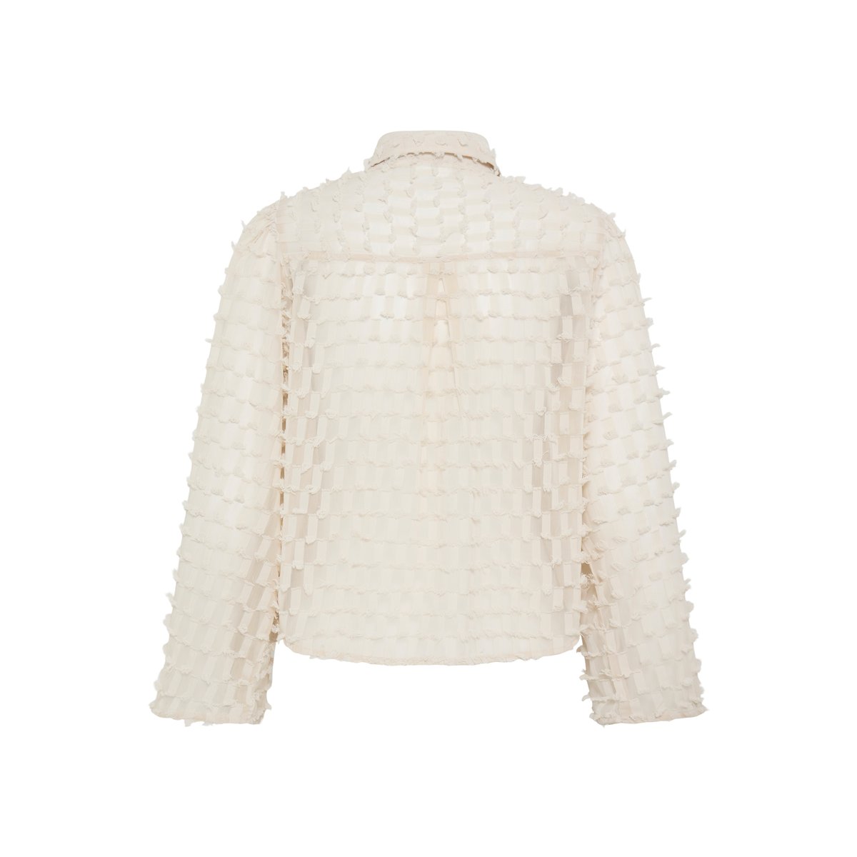 Chemise à manches longues beige oatmeal, B.YOUNG