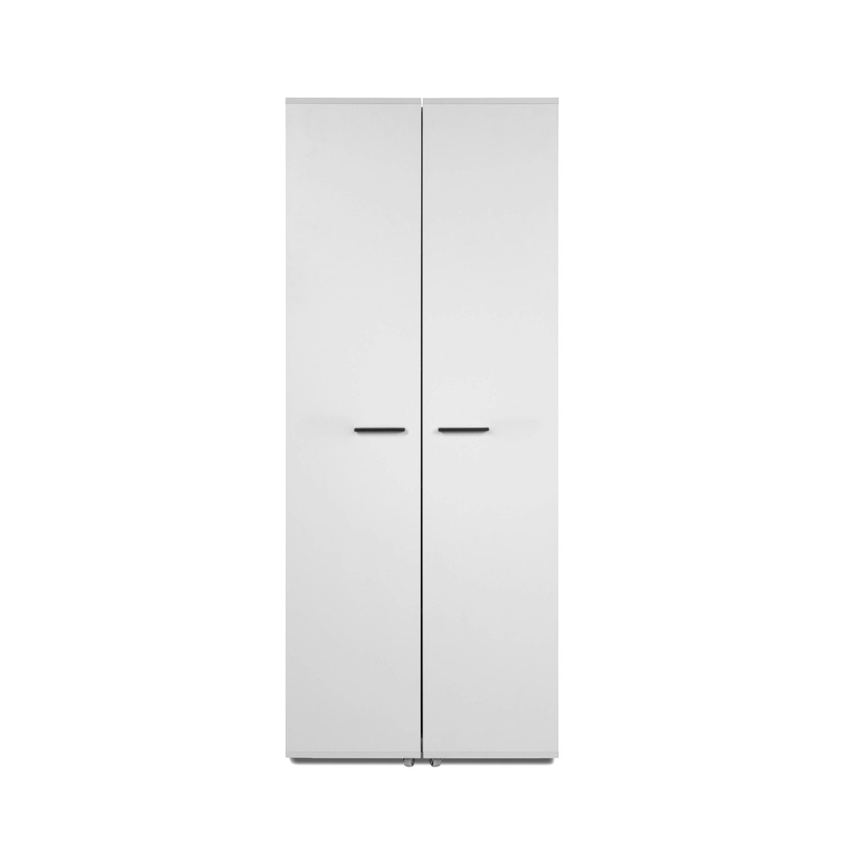 Meuble à chaussures 5 niveaux, 2 portes ALVA blanc, PIER IMPORT