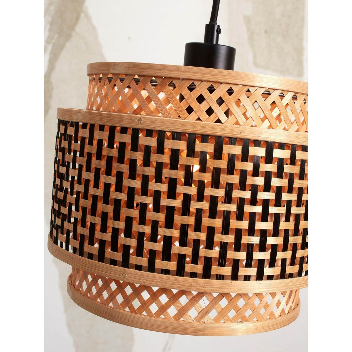 Lampadaire Bambou BHUTAN naturel, GOOD & MOJO