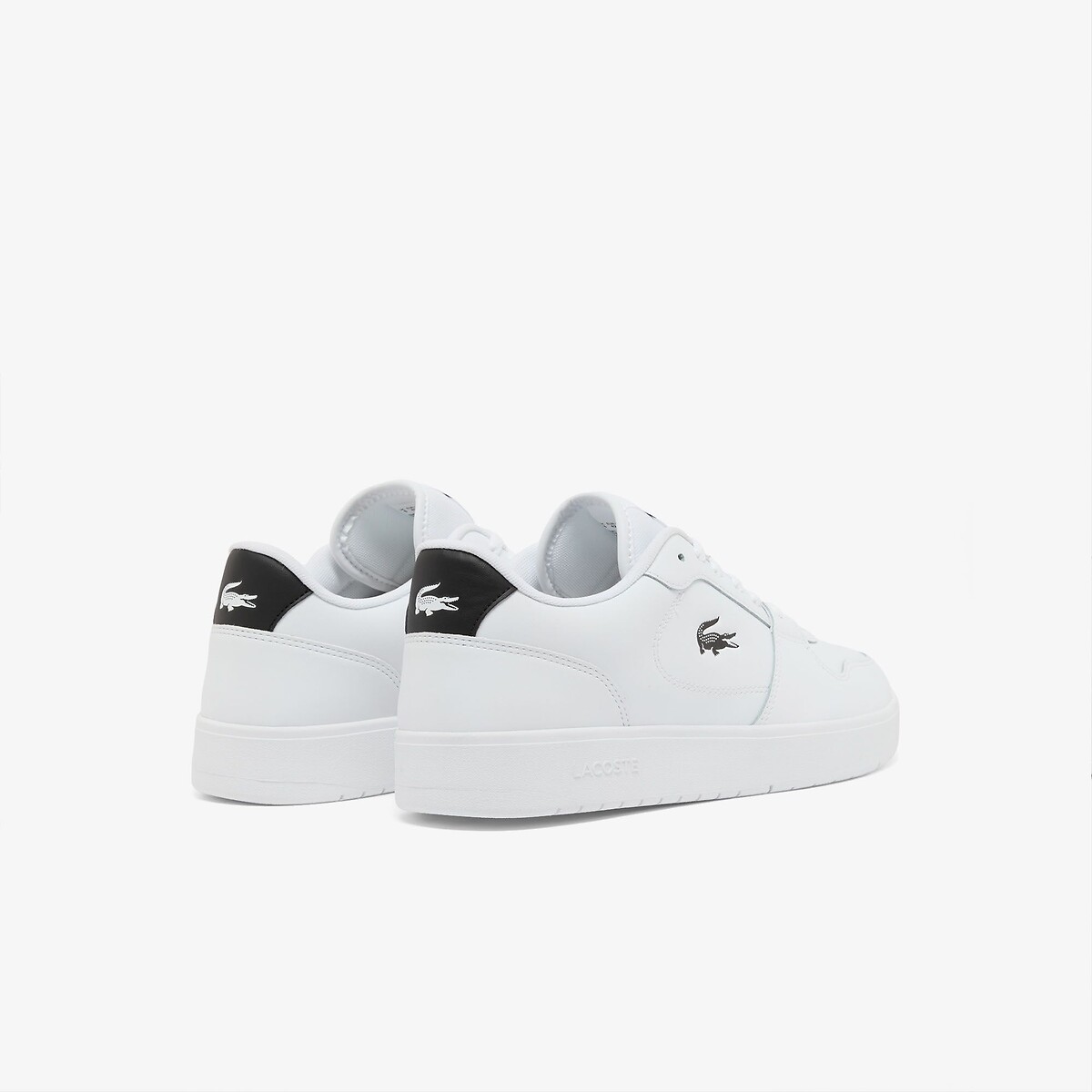 Sapatilhas baixas COURT ACE branco/preto, LACOSTE