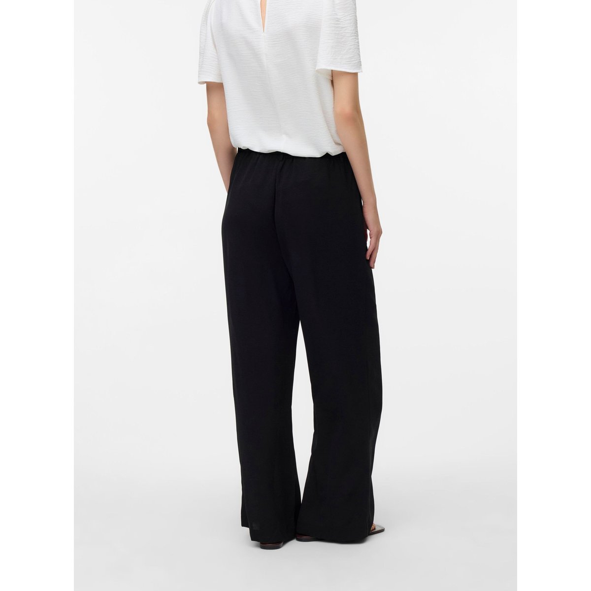 Pantalon À Jambe Large black 1, VERO MODA