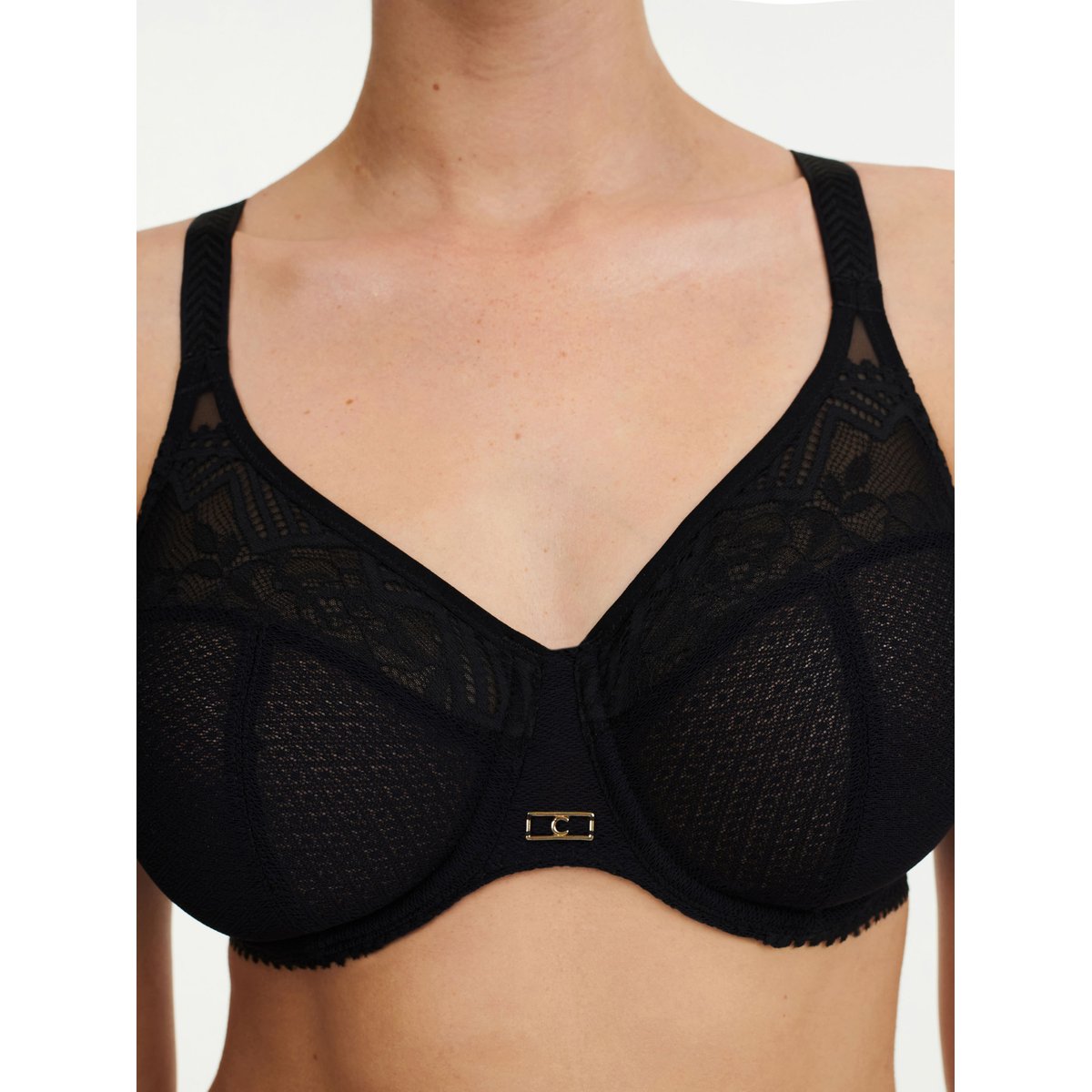 Soutien-gorge emboitant Origins noir, CHANTELLE