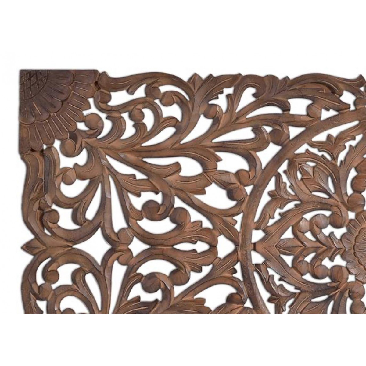 Tête de lit marron, DECORATION D’AUTREFOIS