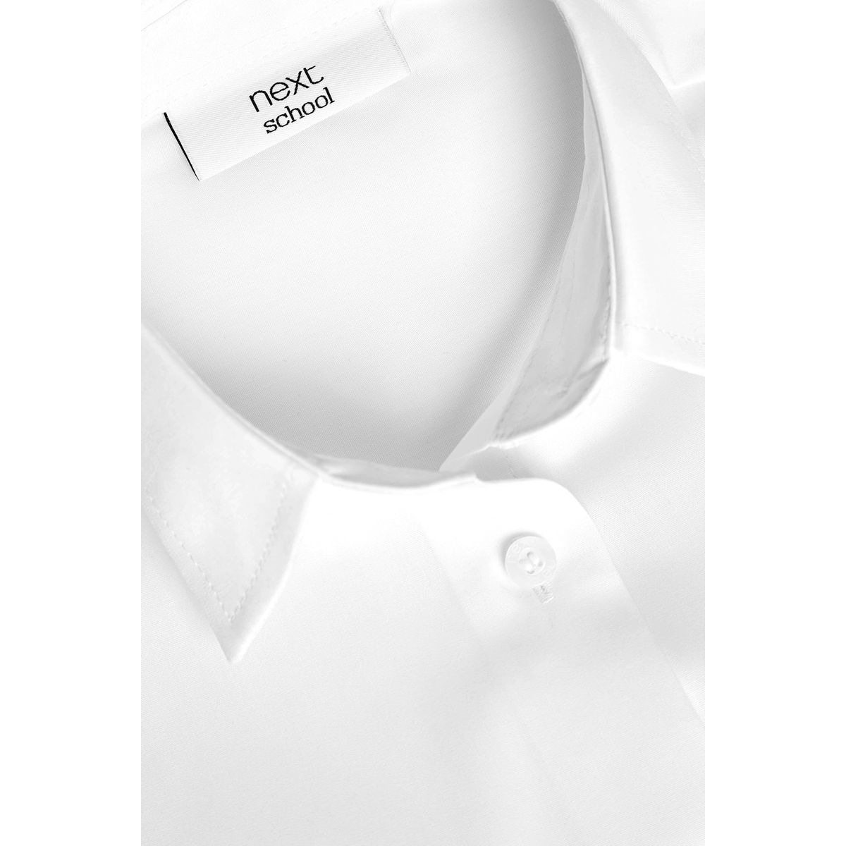 5 chemises à manches longues - coupe slim white, NEXT