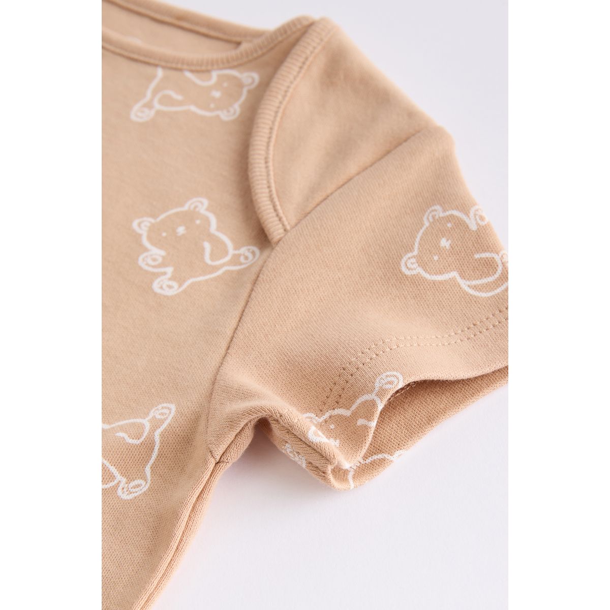 Body ours à manches courtes bébé, lot de 5 naturel, NEXT