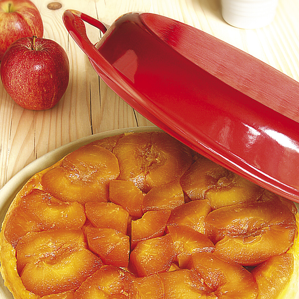 Moule à tarte tatin 25cm cerise, LE CREUSET