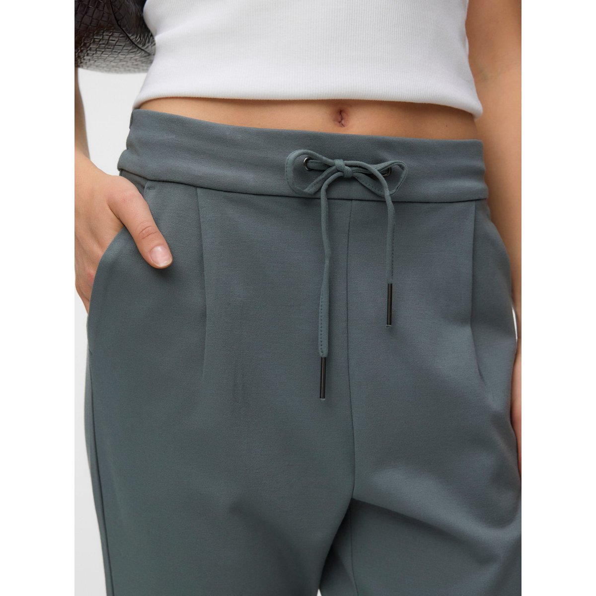 Pantalon balsam green, VERO MODA