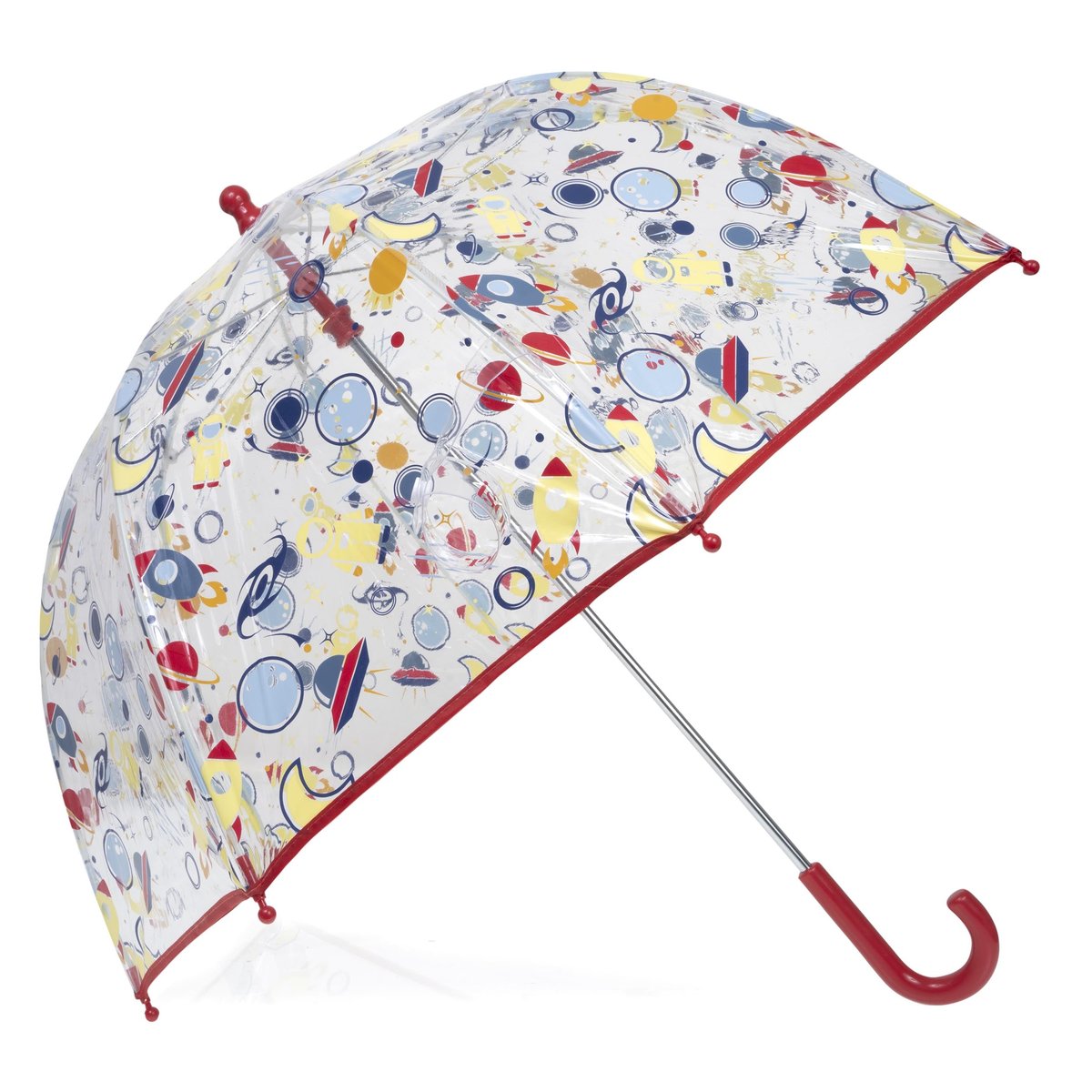 Parapluie transparent pvc/cosmonaute, ISOTONER