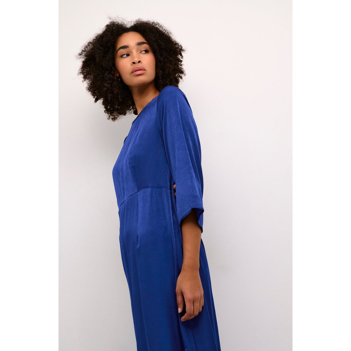 Dress bleu beacon blue, KAFFE