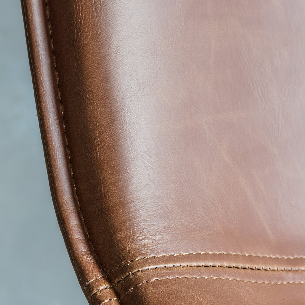 Hines Industrial Faux Leather Chairs (Set of 2) brown              , ÉDITÉ