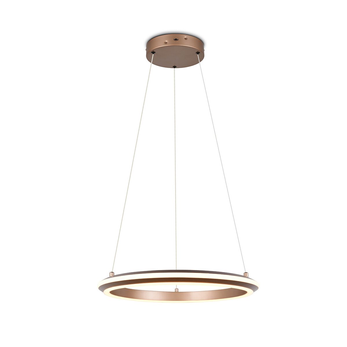 Suspensão Amador, da Trio Lighting castanho, TRIO LIGHTING
