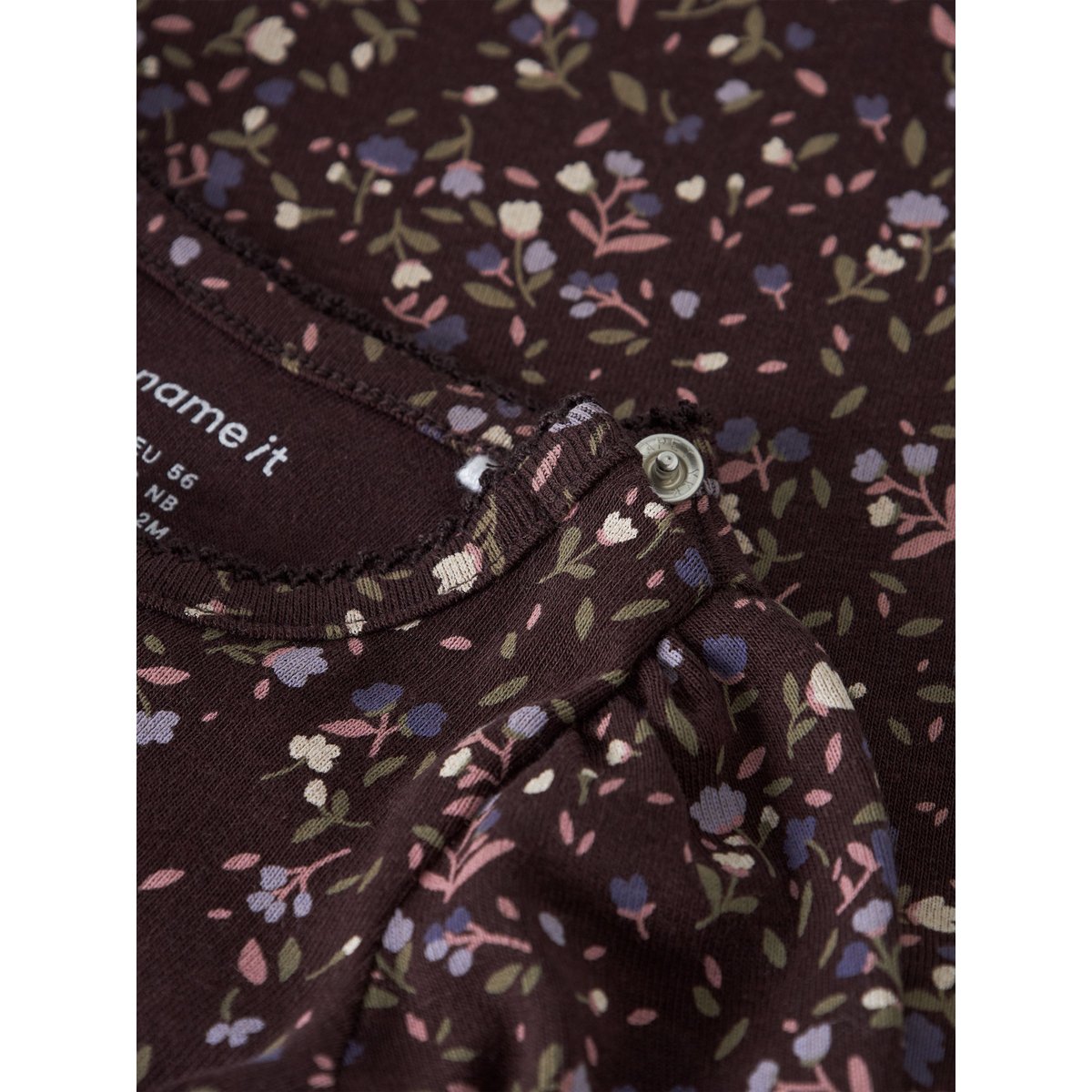 Barboteuse rouge - chocolate plum1, NAME IT