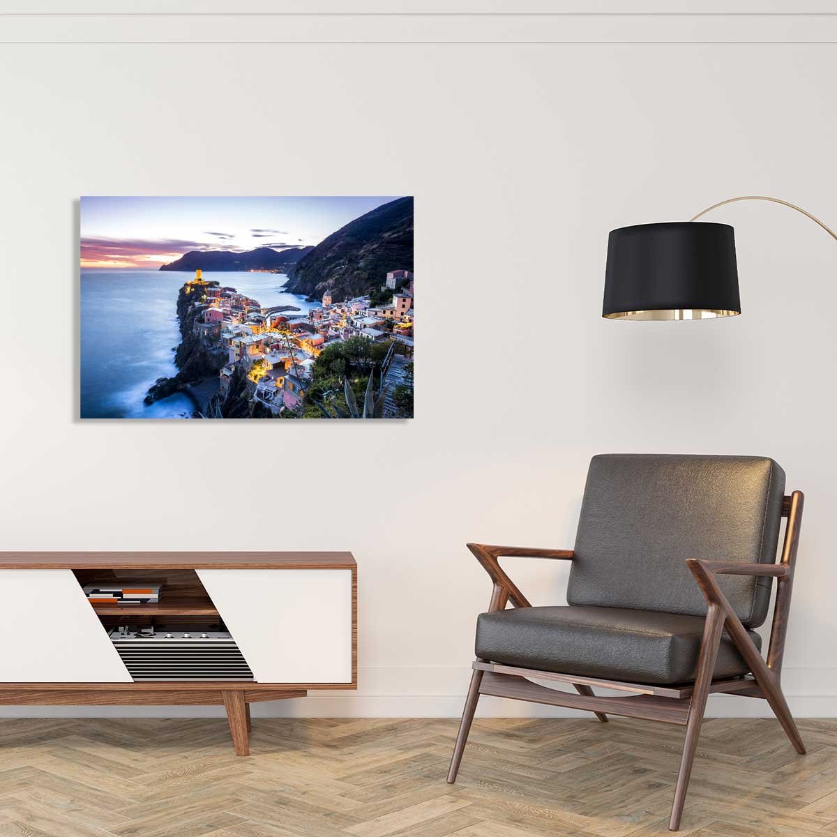 Tableau vernazza italie tableau alu dibond, HEXOA