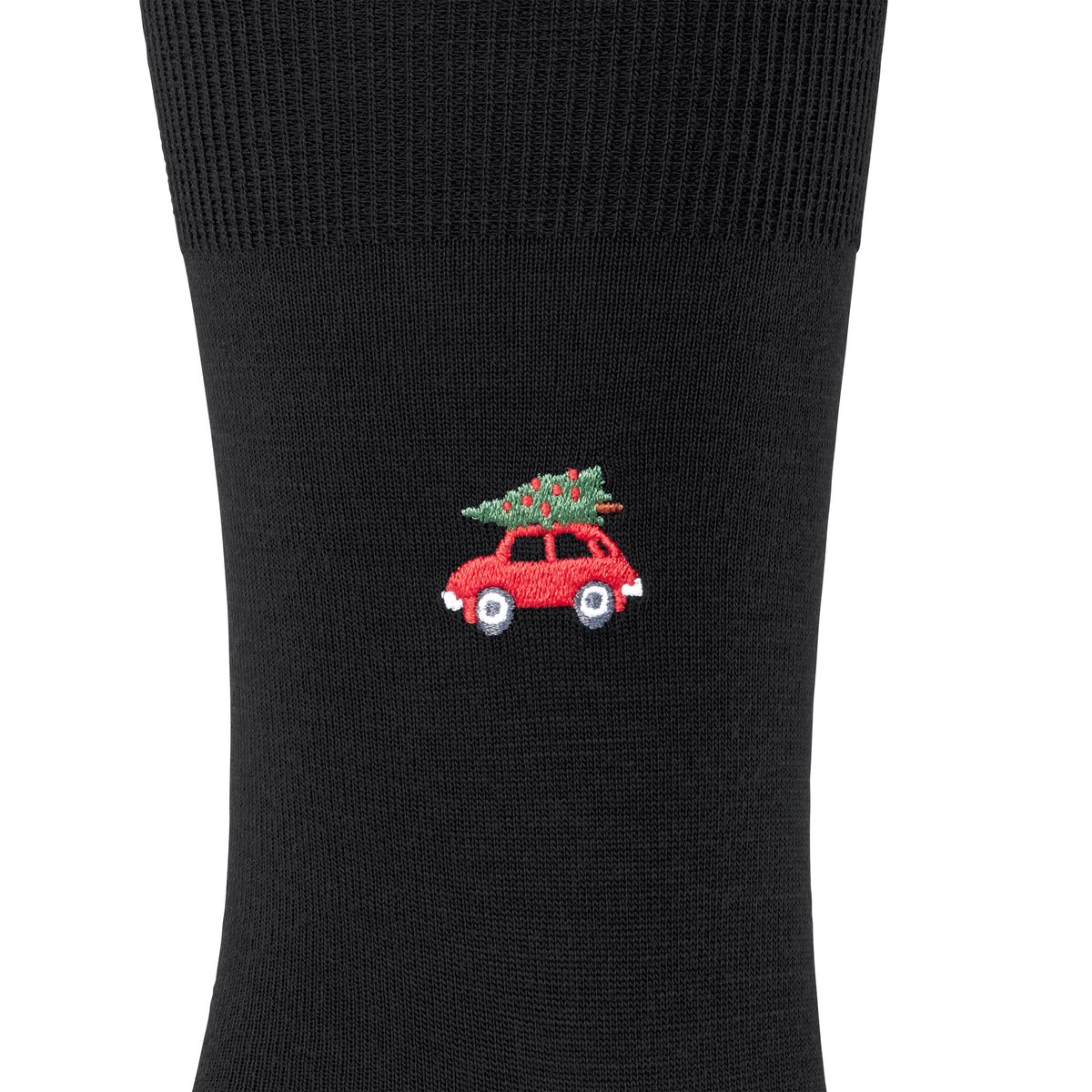 Chaussettes Airport X-Mas Car noir basique, FALKE
