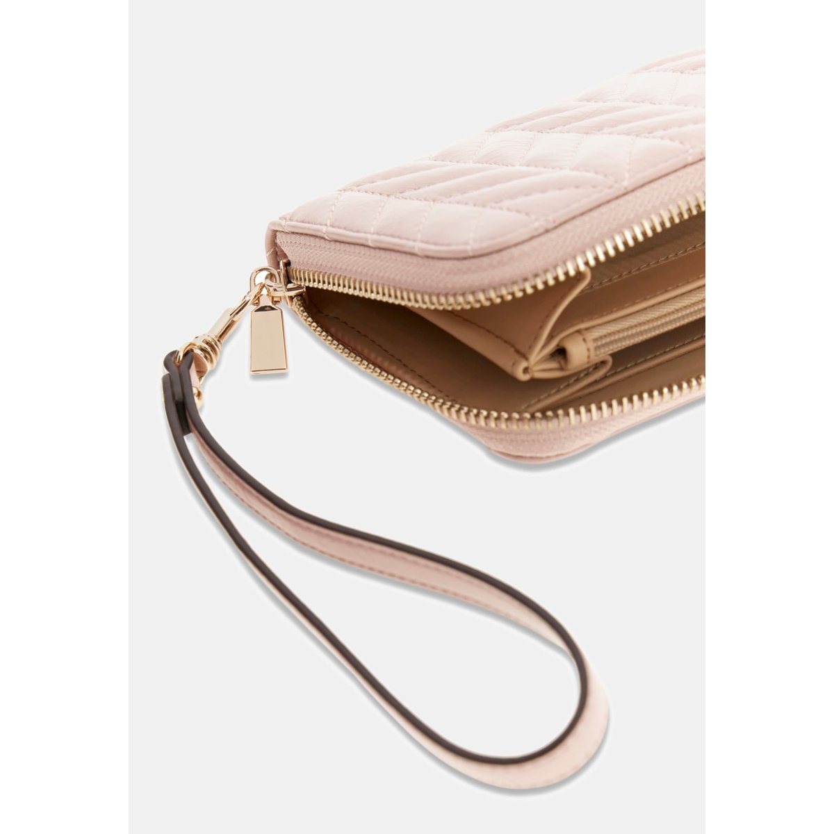 Portefeuille Matelassé Cheryl rose poudré, GUESS