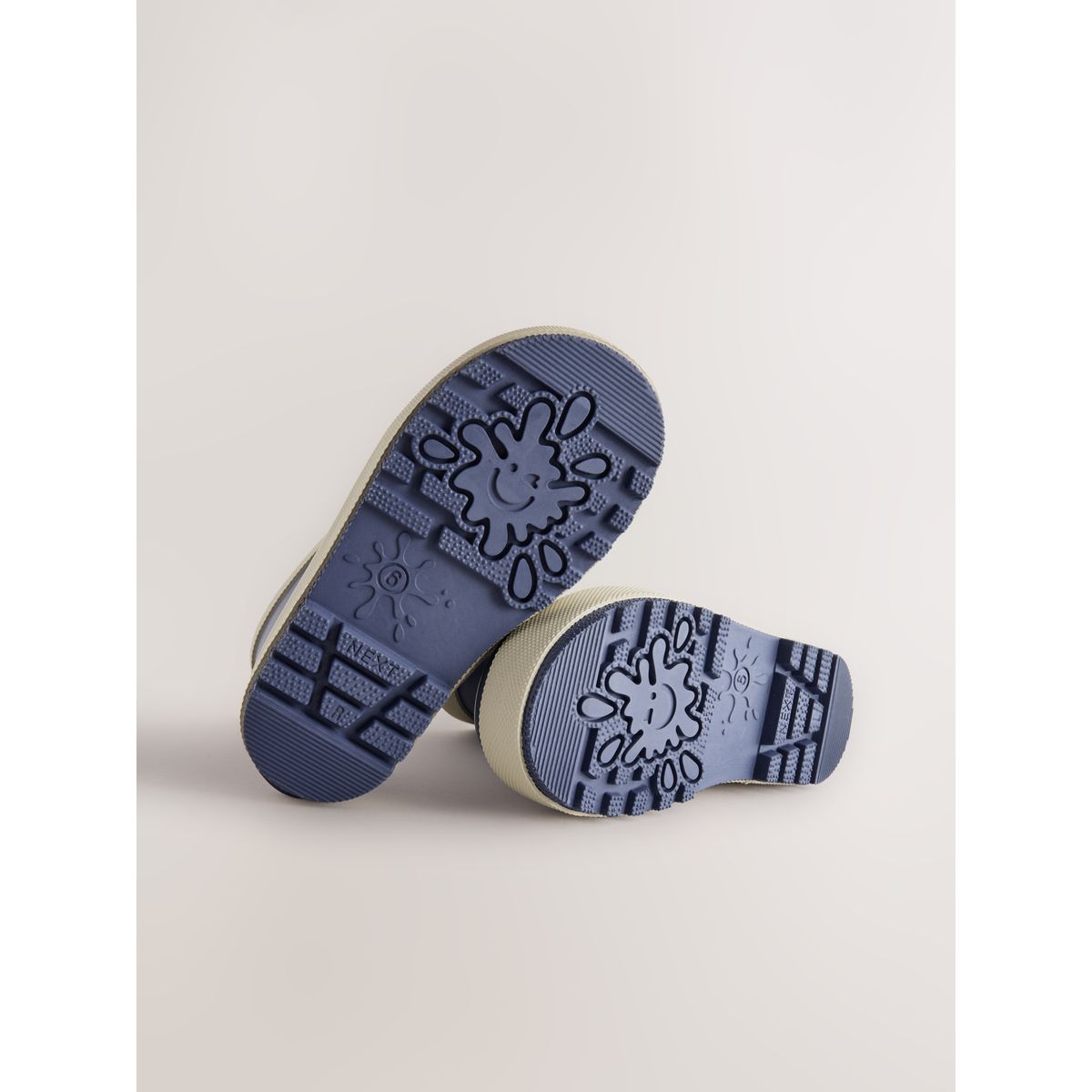 Bottes en caoutchouc avec doublure chaude bleu marine, NEXT