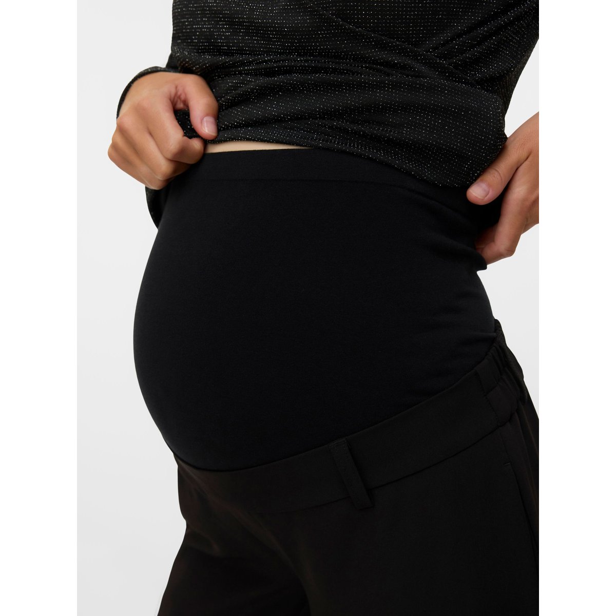 Pantalon À Jambe Large noire - black, MAMA LICIOUS