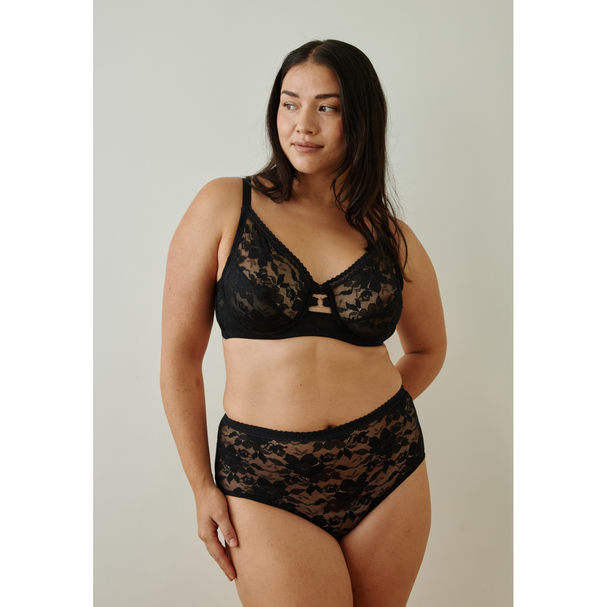 Culotte haute Léonie noir, VARIANCE