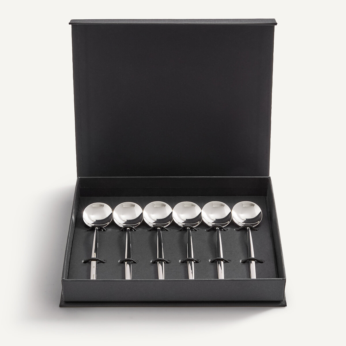 Set aus 6 Teelöffeln NAGI aus Edelstahl lackinox, AM.PM