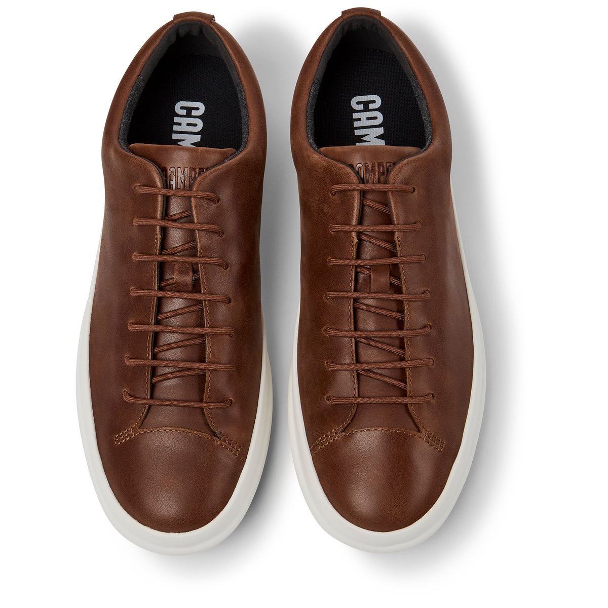 Baskets Cuir Chasis Sport marron, CAMPER