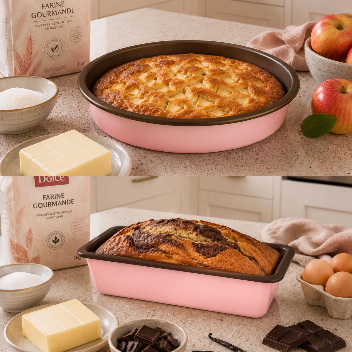 Le Duo du Goûter - DOLCE hibiscus/chocolat, CUISINOX