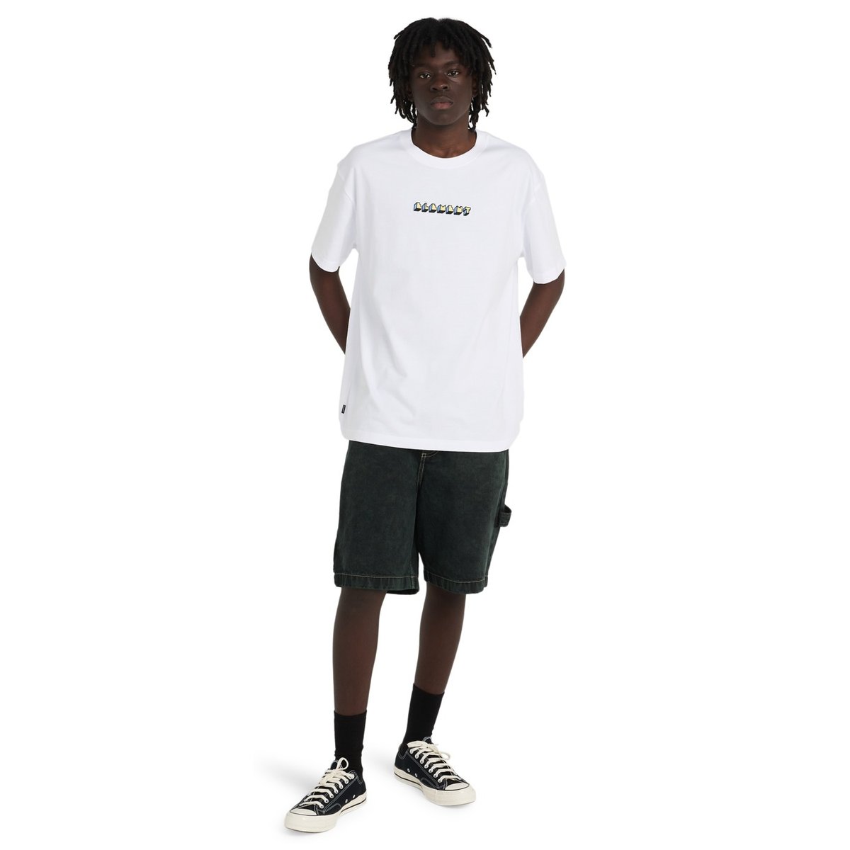 T-Shirt à manches courtes WORLD PEACE blanc optic white, ELEMENT