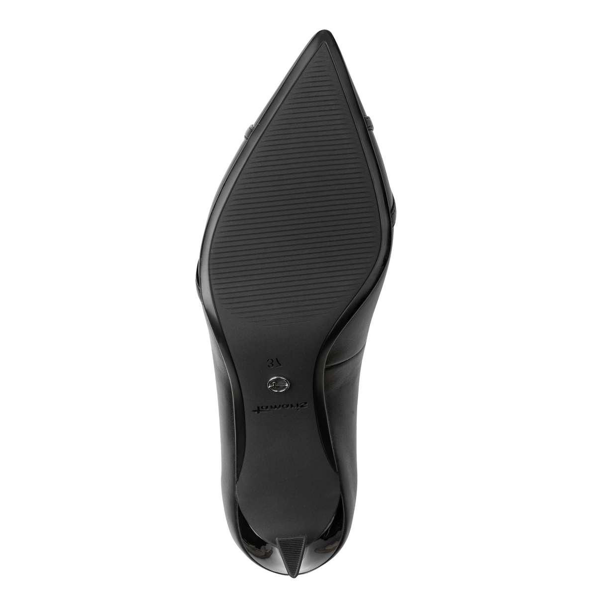 Escarpin pointu noir, TAMARIS