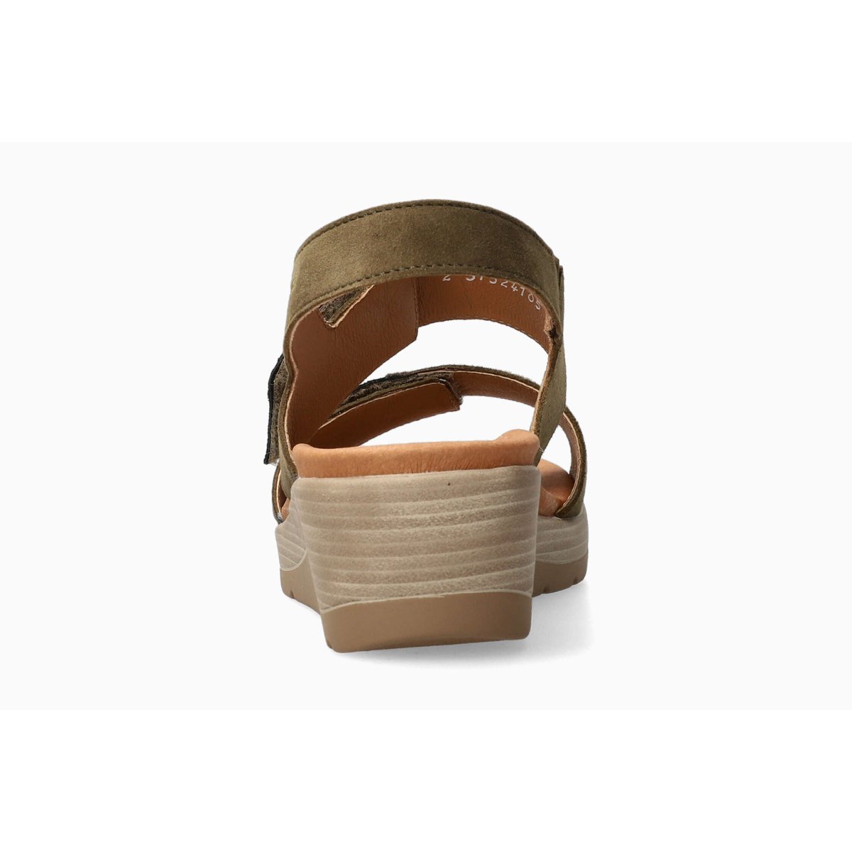 Sandales en cuir CALIE vert 5144, MEPHISTO