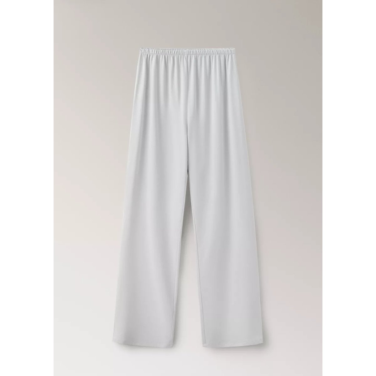 Pantalon de pyjama coton lyocell uni gris, MANGO