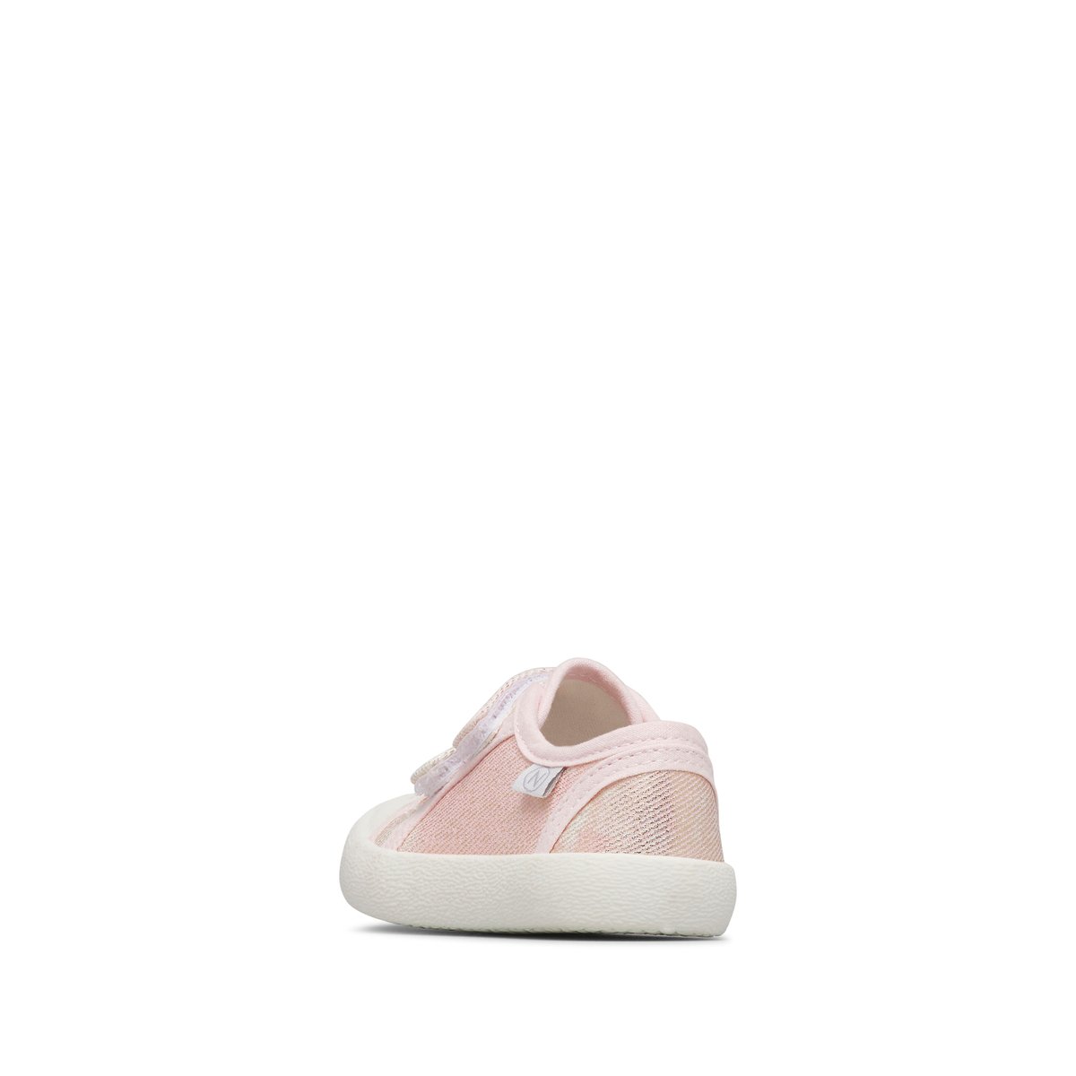 Baskets en tissu avec fermeture scratch SUMMER VL. rose-, NATURINO