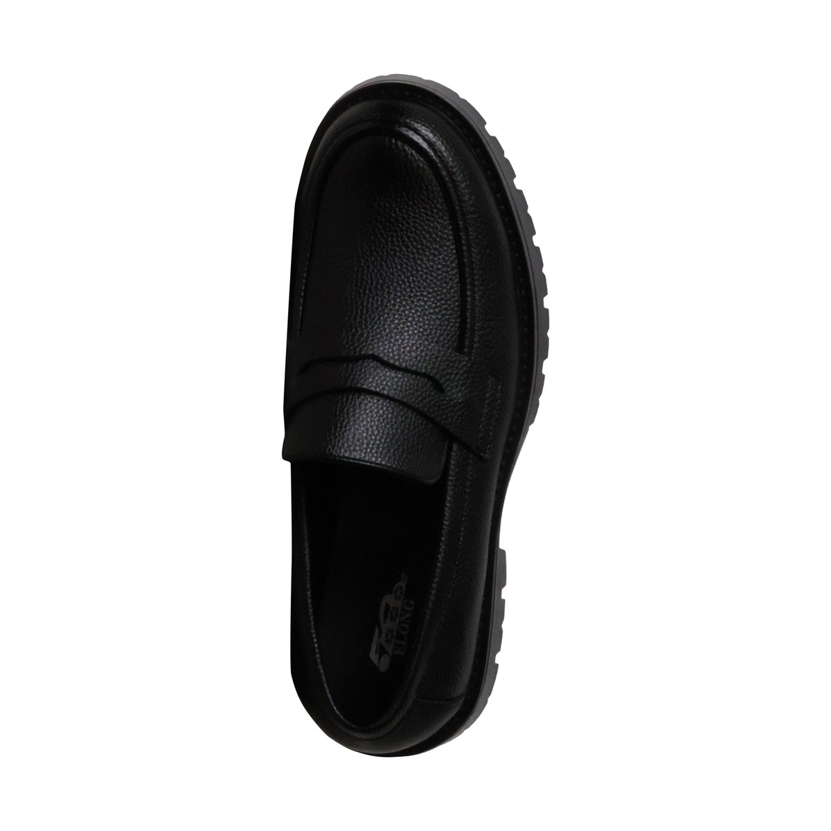 Mocassin Cuir Basse noir, ENZO MARCONI