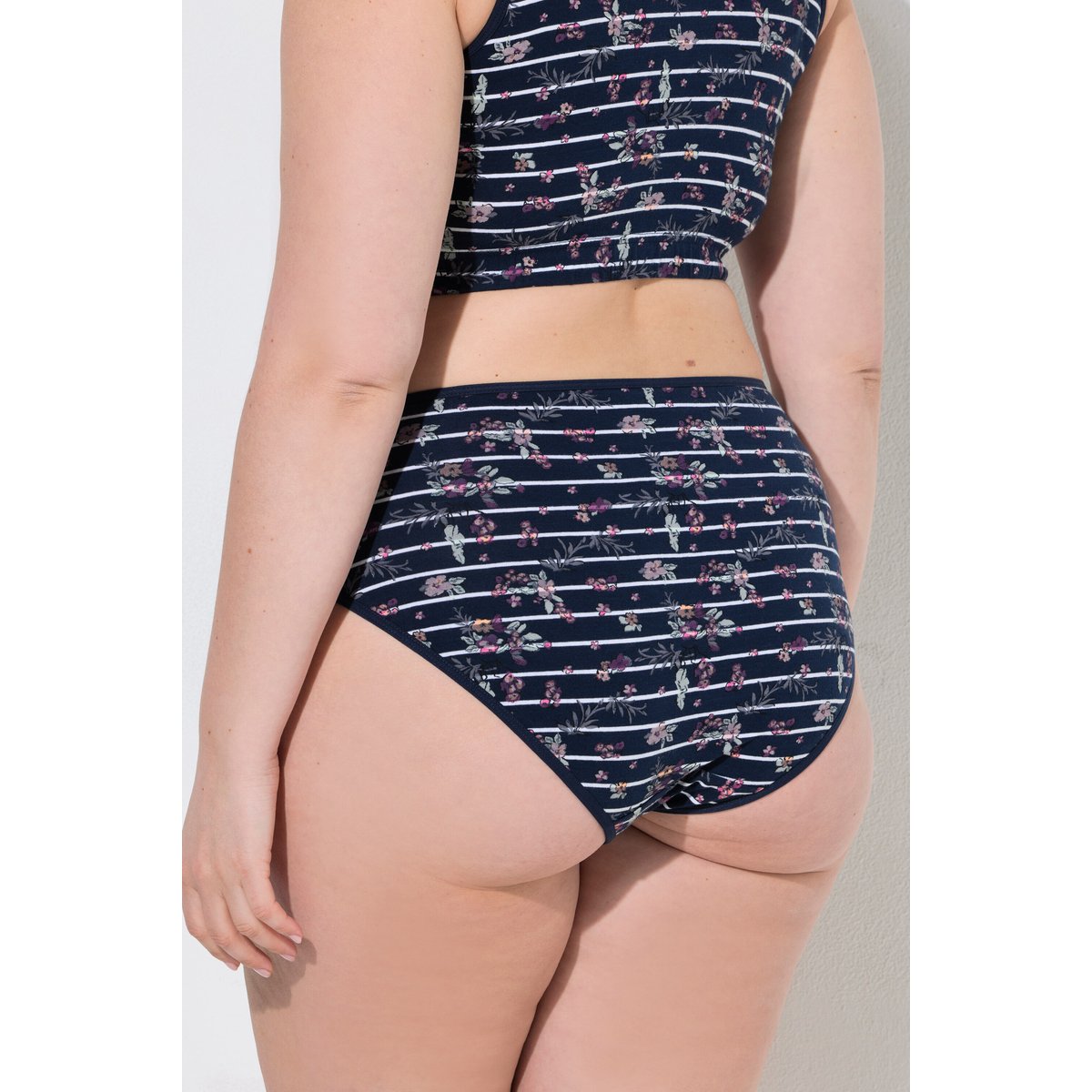 Culottes midi, lot de 2 bleu nuit, ULLA POPKEN